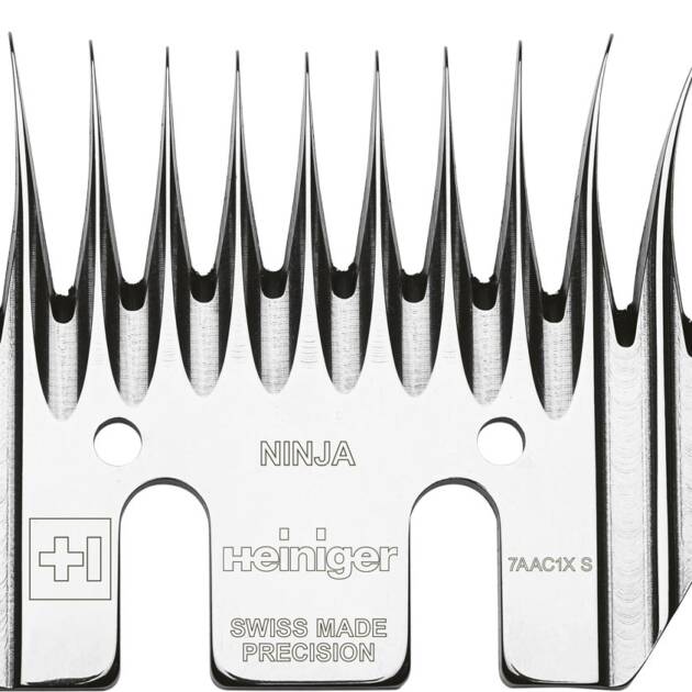 Ninja peigne diminuée 97 mm (emballé dans blister à l´unité)