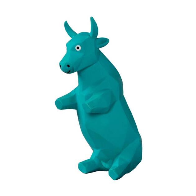 Taureau en latex - Vert
