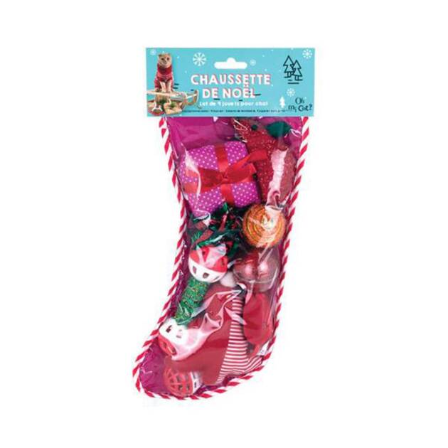 Chaussette de Noël pour chats