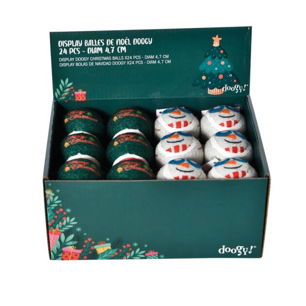 Display Balles de Noël - 24 pièces