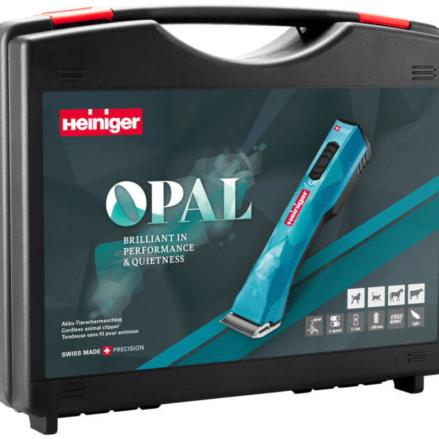 OPAL tondeuse pour petit animal EU, avec Batterie Li-Ion 7.2V/2.85Ah/20.5Wh, tête de coupe No. 10 et 1 batterie emballage en carton