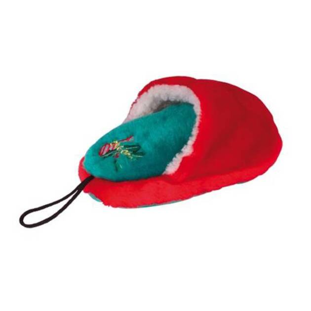 Peluche sonore - Mule Rouge