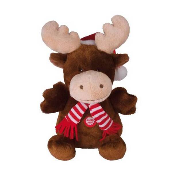 Peluche sonore - Renne - Marron