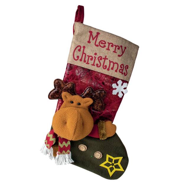 Chaussette de Noël - Renne