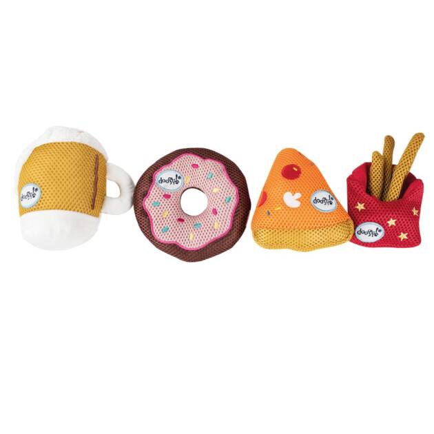 Lot de peluche "Américan" - 4 pièces