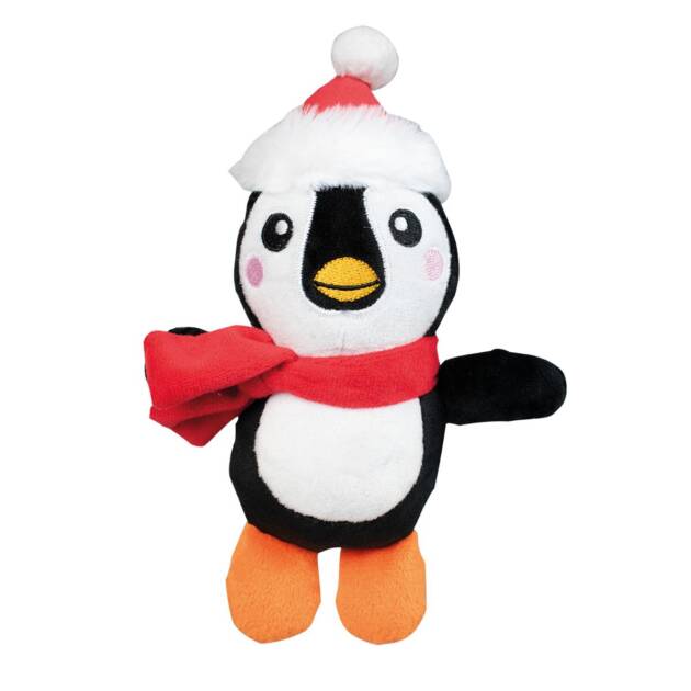 Peluche de Noël sonore - Pingouin de Noël