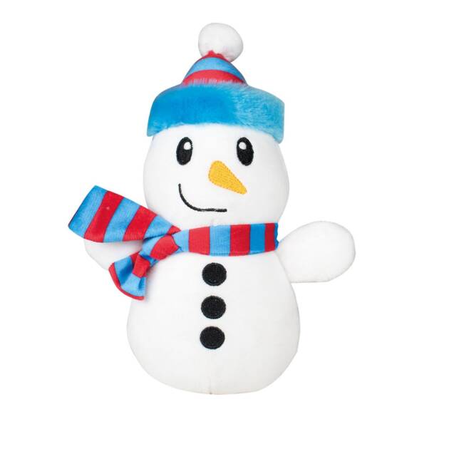 Peluche de Noël sonore - Bonnhomme de neige