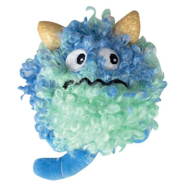 Peluche - Balle Monstre bleu - 12 cm