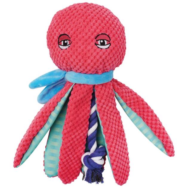 Doogy - Peluche Poulpe recyclée 32 cm