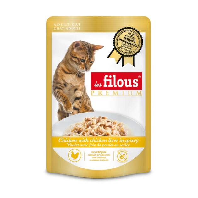 Les Filous - Sachet fraîcheur en sauce - Poulet