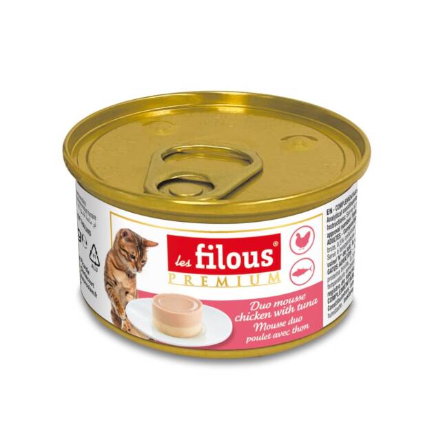 Les Filous - Mousse duo - Poulet/Thon