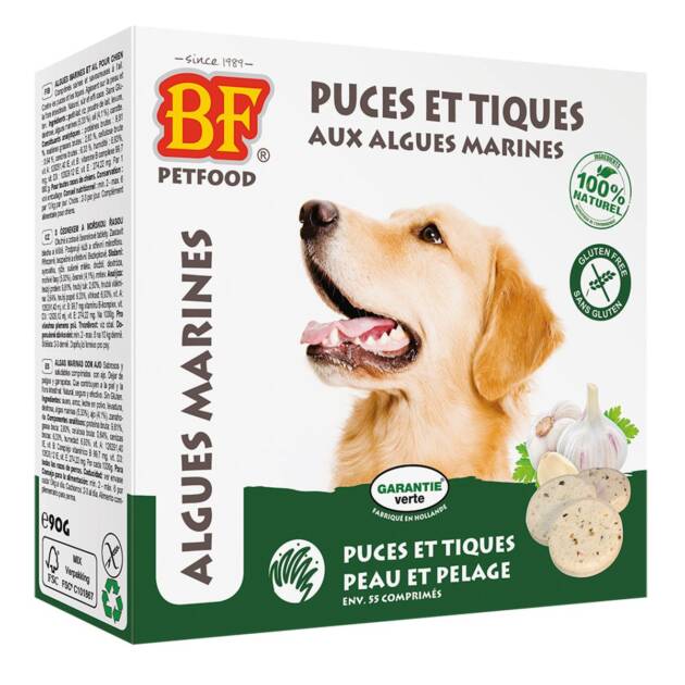 BF Petfood - Puces & Tiques - Algues marines