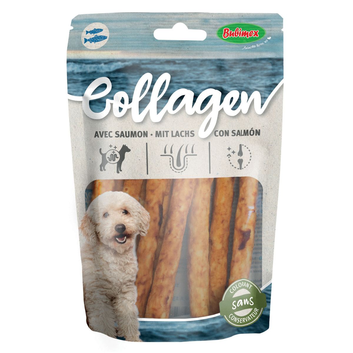 Bubimex - Stick Collagen au saumon