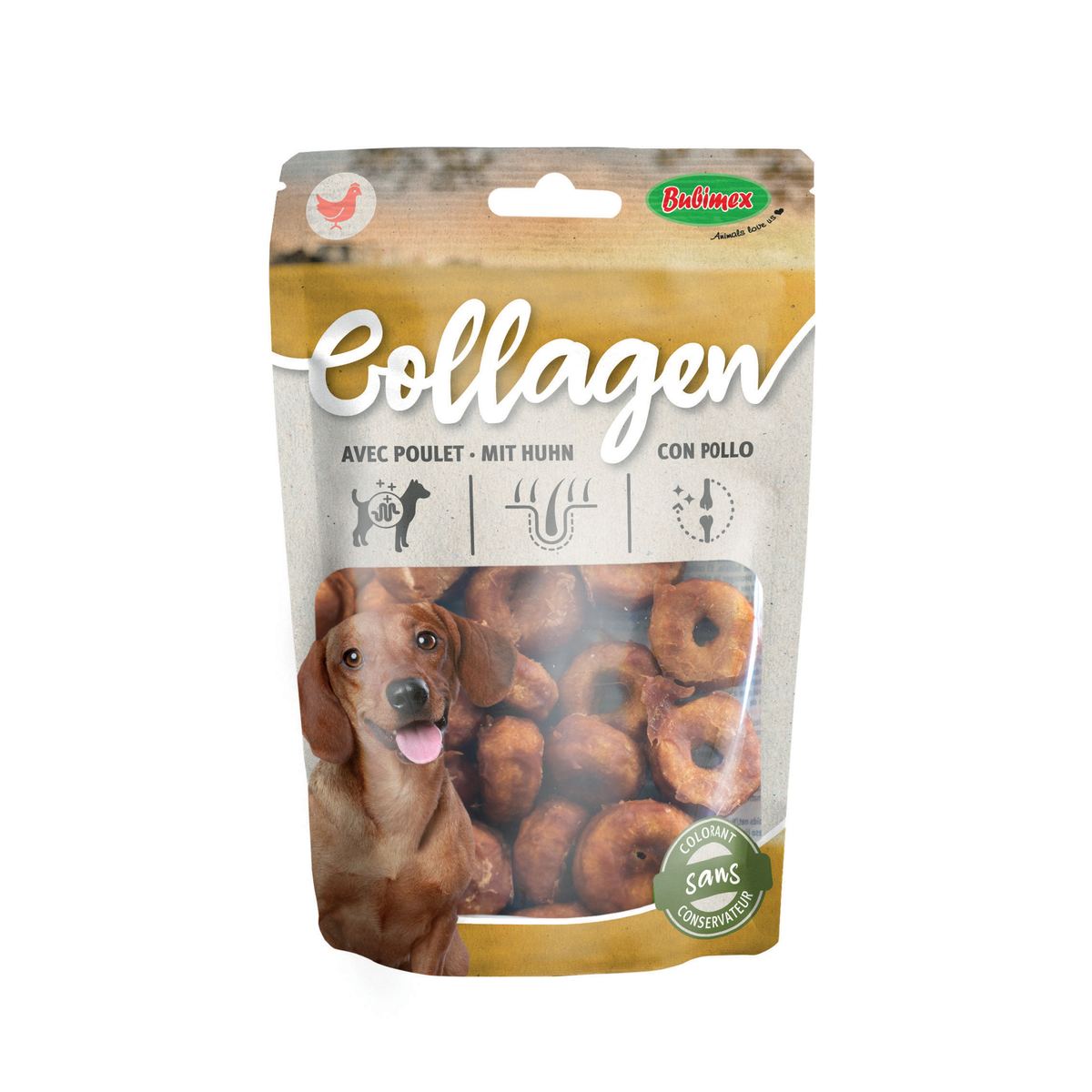 Bubimex - Ring Collagen au poulet