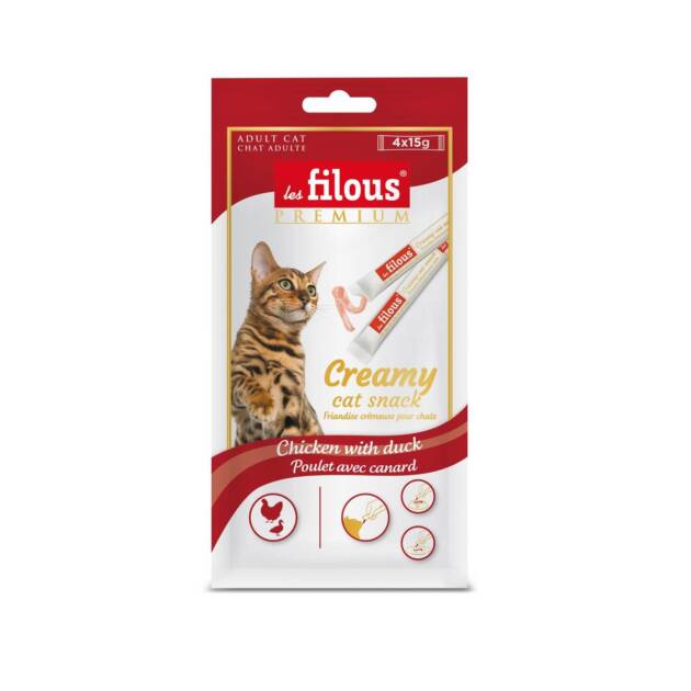 Bubimex - Friandises crèmeuse - Poulet/Foie de poulet