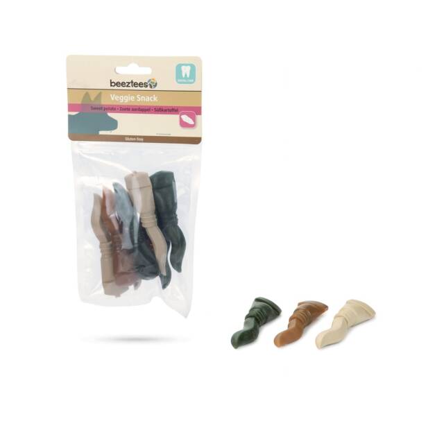 Beeztees - Veggie dentifrice Mix - 8 pièces