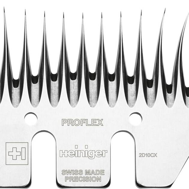 Proflex peigne diminuée 94 mm (emballé dans blister à l´unité)