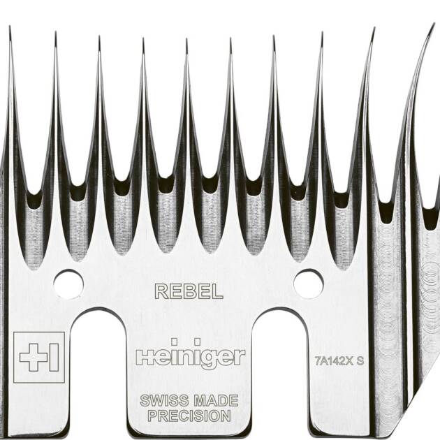 Rebel peigne diminuée 92 mm (emballé dans blister à l´unité)