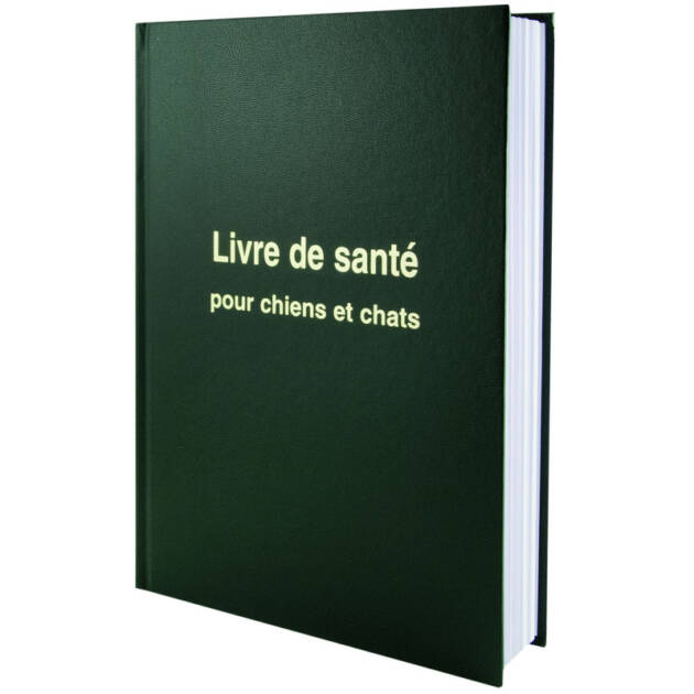 Livre de santé - Chiens/Chats