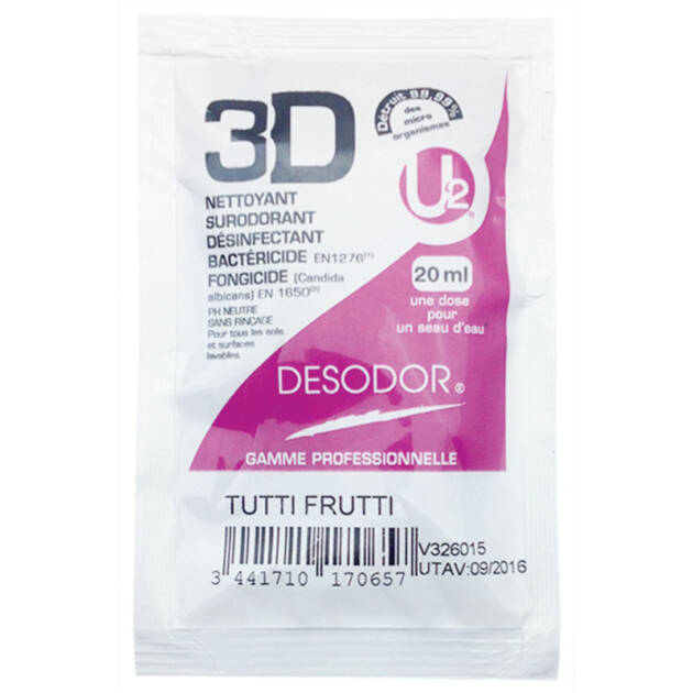 Desodor - 3D détergent - Tutti frutti - 5l.