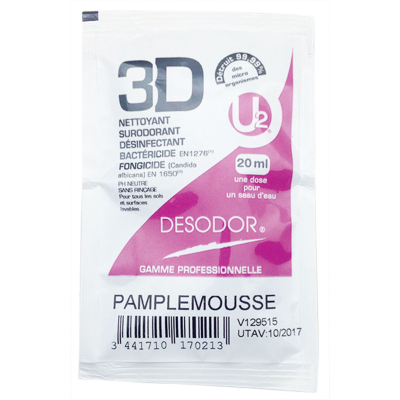 Desodor - 3D détergent - Pamplemousse - 5l.