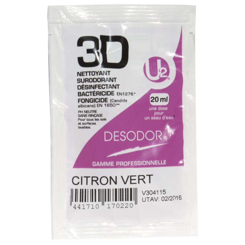 Desodor - 3D détergent citron vert - 5l.