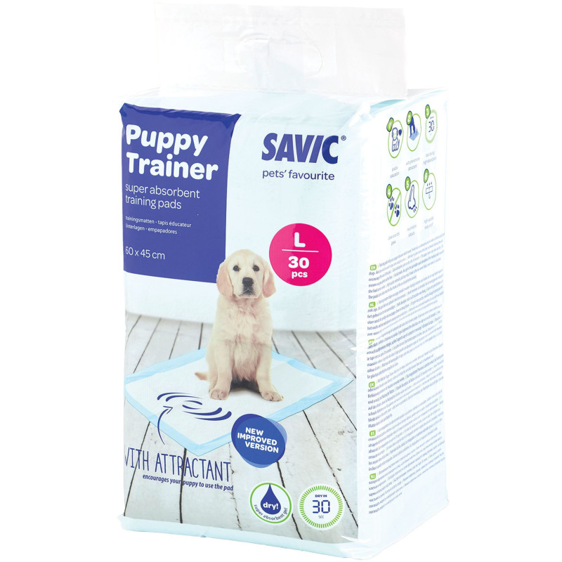 Savic - 50 tapis pour Puppy Trainer - 45x60 cm
