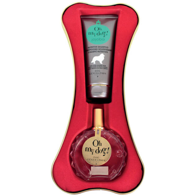 Oh my Dog! - Coffret Bone: Shampoing Jojoba