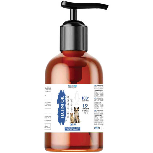 Technivet - Huile de saumon - 250 ml