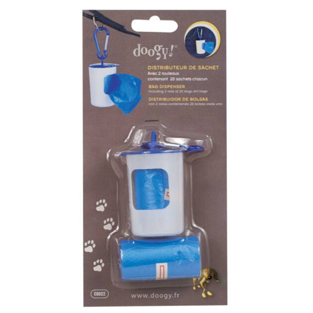 Distributeur de sachets + 2 rouleaux