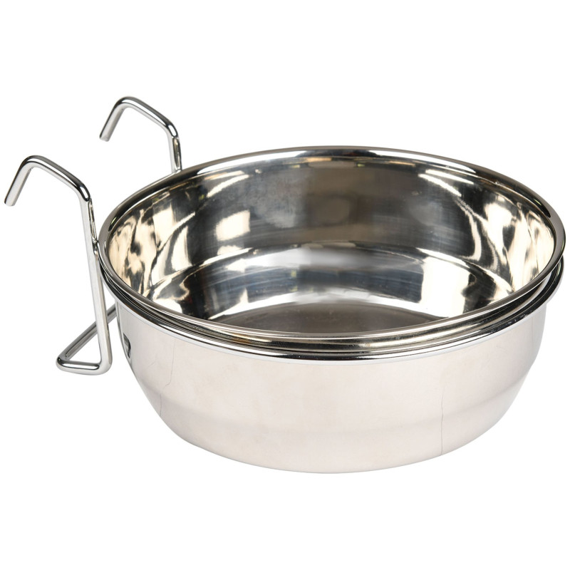Gamelle inox avec support crochet
