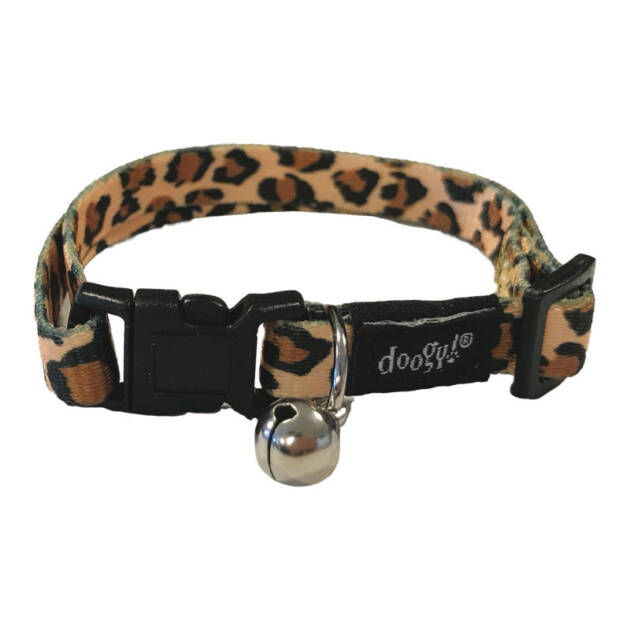 Doogy - Collier chat Fancy - Léopard