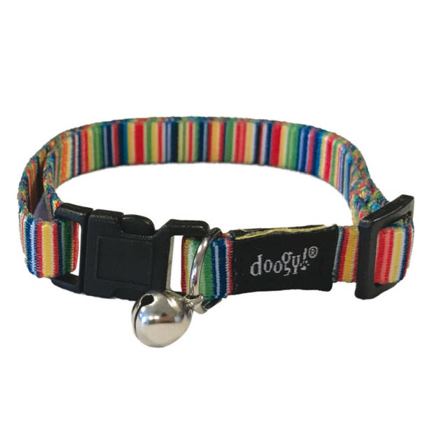 Doogy - Collier chat Fancy - Arc-en-ciel