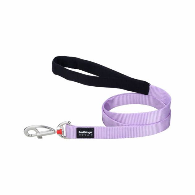 Red Dingo Basic - Laisse poig. - 1,2m x15 mm - Violet