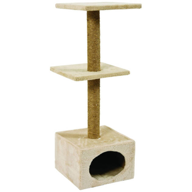 Arbre à chat Duo - Beige