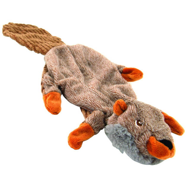 Peluche - Castor plat sonore - 45 cm