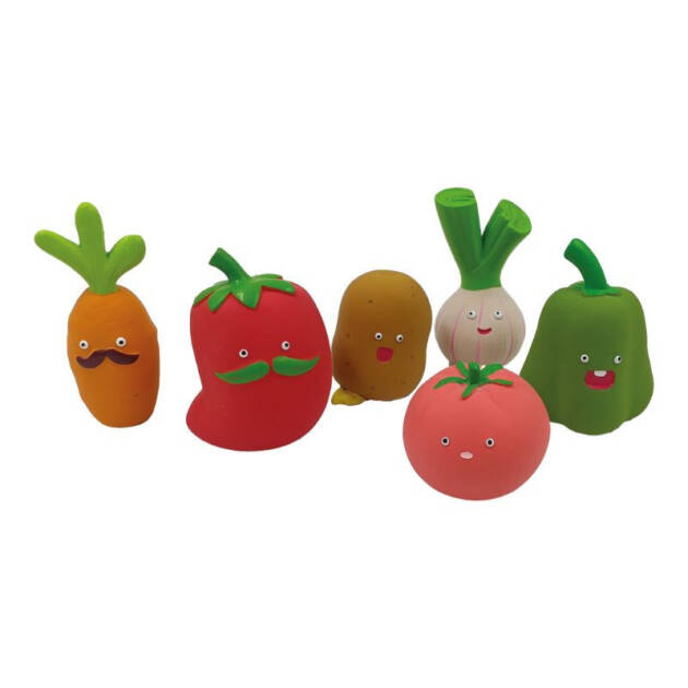 Lot de 24 jouets "Légumes"