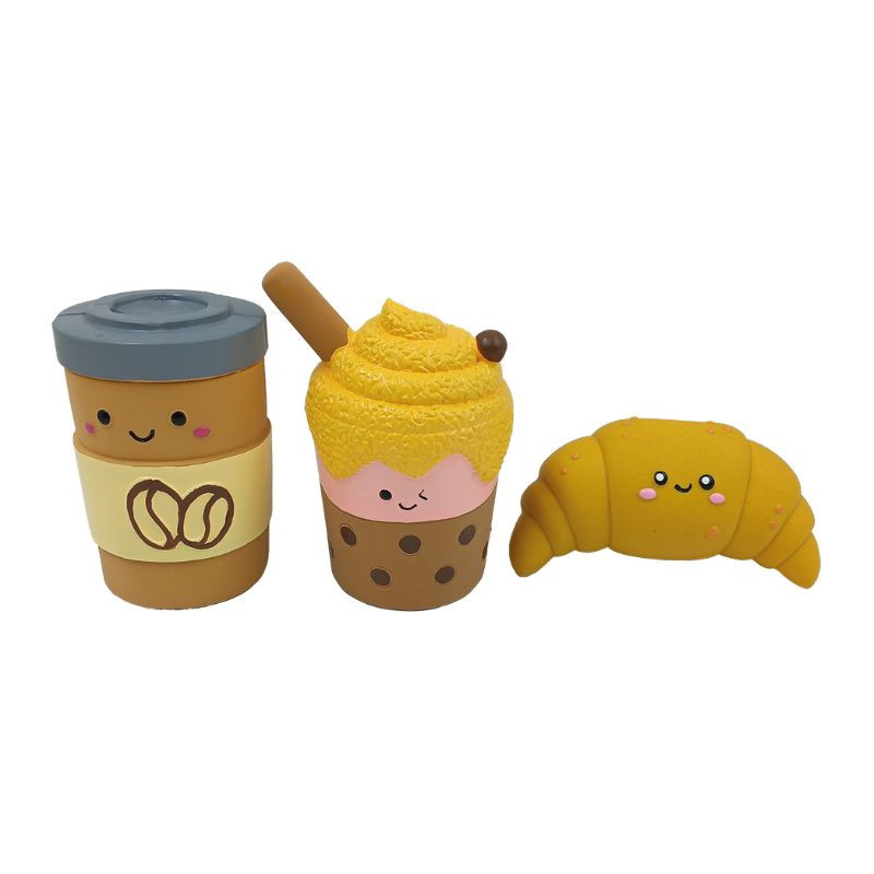 Lot de 12 jouets "Petit déjeuner"